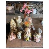 Assorted Knickknacks Including 2 Coin Banks