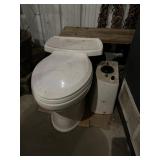 White Floor Toilet