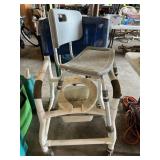 Rolling Commode & Shower Chair