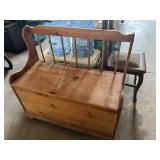 Hall Bench with Chest