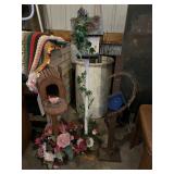 3 Birdhouse Decor Stands