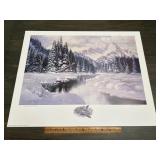 Derk Hansen "Quiet Grandeur" Mountain Stream Conse