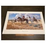 Richard Luce "Following The Herd" Western Horse Ar