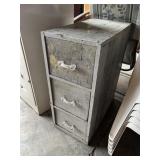 Vintage 3 Drawer Wooden Cabinet