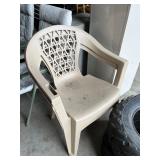 2 Plastic Patio Chairs