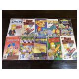 Bongo The Simpsons Comic Lot - 10 Comics