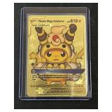 Pikachu Mega Ampharos Gold Fan Art