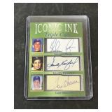 Iconic Ink Nolan Ryan Sandy Koufax Tom Seaver Prin