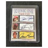 Iconic Ink Pete Rose Ken Griffey Jr. Johnny Bench