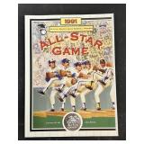 1991 All Star Game Program