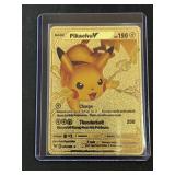 Pikachu V Gold Fan Art