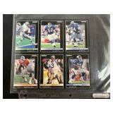1992 Pinnacle Promo Sheet Reggie White
