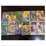 Gold Key Woody Woodpecker Comic Lot - 12 Comics