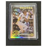 Topps Chrome Jackson Merril Rookie Card