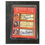 Iconic Ink Mickey Mantle Lou Gehrig Stan Musial Pr