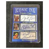 Iconic Ink Michael Jordan Magic Johnson Wilt Chamb