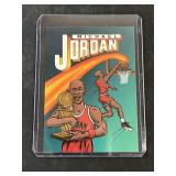 Michael Jordan Error Cartoon Promo Card 1990/91 Sc