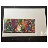 1997 Skybox Z Force Promo Sheet Grant Hill