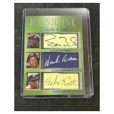 Iconic Ink Barry Bonds Hank Aaron Babe Ruth Printe