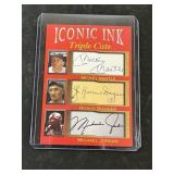 Iconic Ink Mickey Mantle Honus Wagner Michael Jord