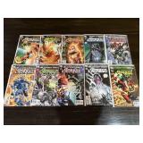 DC Green Lantern Blackest Night Comic Lot - 10 Com