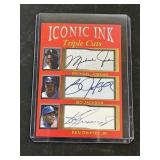 Iconic Ink Michael Jordan Bo Jackson Ken Griffey J
