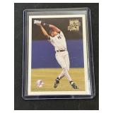 Derek Jeter Topps Rookie Card