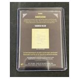POTP Woodrow Wilson Relic
