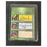 Iconic Ink Rickey Henderson Reggie Jackson Mark Mc