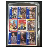 1991 Fleer NBA Promo Michael Jordan, Patrick Ewing