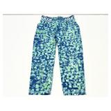 Under Armour Blue Pattern Leggings Size YL
