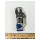Blue And Silver Butane Torch Lighter