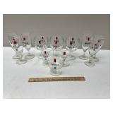 Michelob Beer Glass Goblet Lot