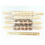 Animal Design Rolling Pin Lot