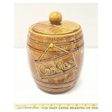 McCoy Pottery Whiskey Barrel Cookie Jar