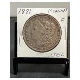 1881 Morgan Silver Dollar