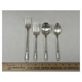 Sterling Silver Eating Utensil Lot