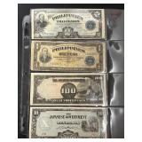 4 WWII Foreign Currency Notes
