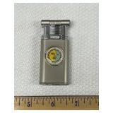 Security Logo Silver Flip Lighter