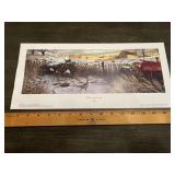 S. From "Winter Awakening" Pheasant Print