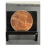 Donald Trump White House 1 Oz Copper Round