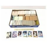 Box of Assorted Baseball Sports Trading Cards