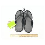 New Black Crocs Flip Flop Sandals - Size M8 / W10