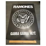 Ramones "Gabba Gabba Hey!" Music Poster