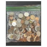 1 Pound of Assorted Foreign Coins