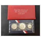 1976 US Bicentennial Silver Uncirculated Coin Set
