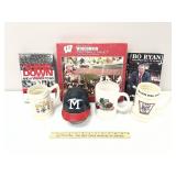 Wisconsin Badgers/Miami Collectible Mug Lot