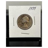 1939 Washington Quarter