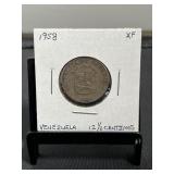 1958 Venezuela 12 1/2 Centimos