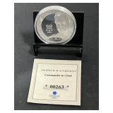 2013 George W Bush Silver Plated Commemorative Coi